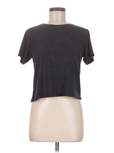 Pre-owned Athleta Short Sleeve T-shirt In Gray