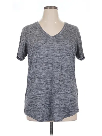 Pre-owned Athleta Short Sleeve T-shirt In Gray