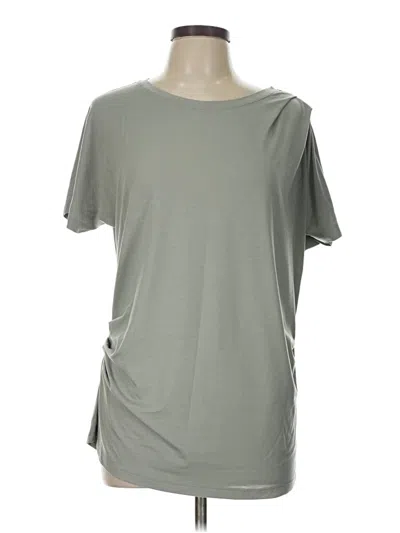 Pre-owned Athleta Short Sleeve T-shirt In Gray