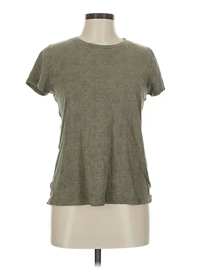 Pre-owned Athleta Short Sleeve T-shirt In Green