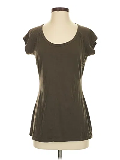 Pre-owned Athleta Short Sleeve T-shirt In Green