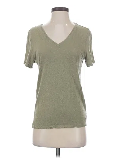 Pre-owned Athleta Short Sleeve T-shirt In Green