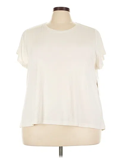 Athleta Short Sleeve T-shirt In Ivory