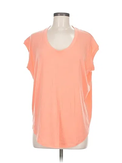 Pre-owned Athleta Short Sleeve T-shirt In Orange