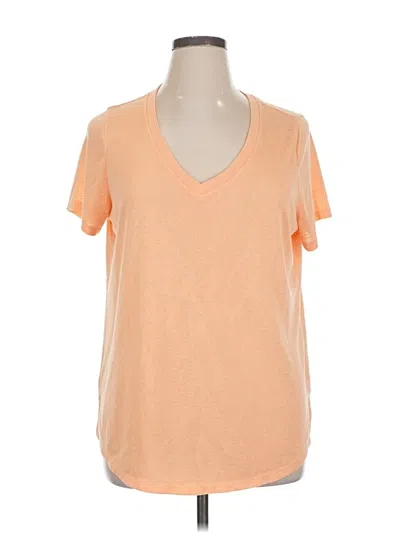 Pre-owned Athleta Short Sleeve T-shirt In Orange