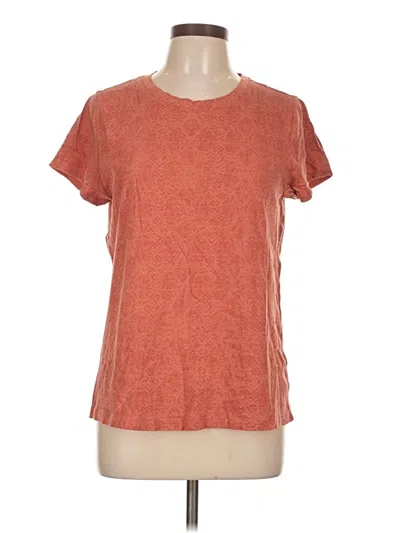 Pre-owned Athleta Short Sleeve T-shirt In Orange