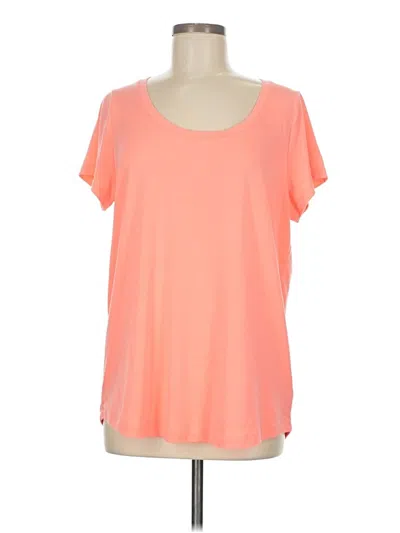 Pre-owned Athleta Short Sleeve T-shirt In Orange