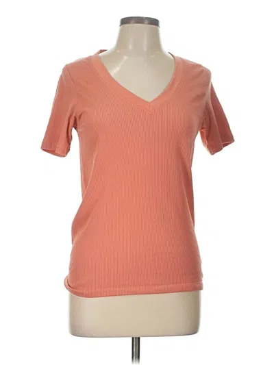 Pre-owned Athleta Short Sleeve T-shirt In Orange