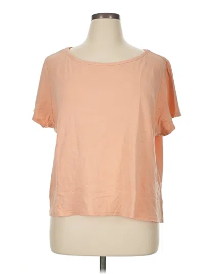 Pre-owned Athleta Short Sleeve T-shirt In Orange