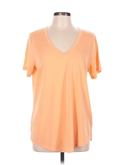 Pre-owned Athleta Short Sleeve T-shirt In Orange