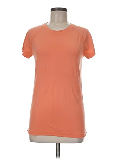 Pre-owned Athleta Short Sleeve T-shirt In Orange