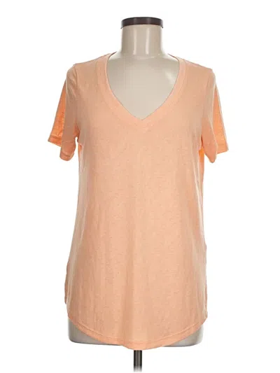 Pre-owned Athleta Short Sleeve T-shirt In Orange