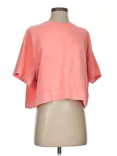 Pre-owned Athleta Short Sleeve T-shirt In Orange