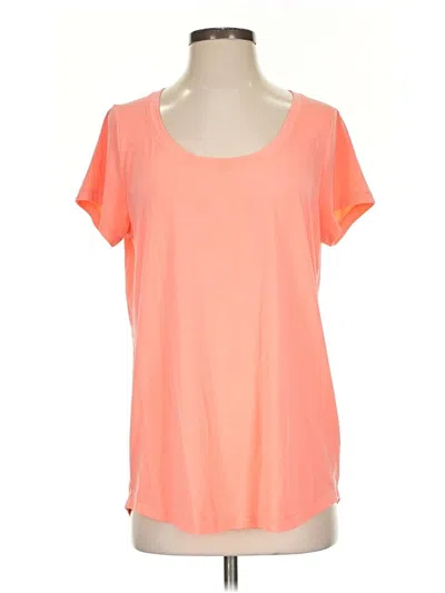 Pre-owned Athleta Short Sleeve T-shirt In Orange