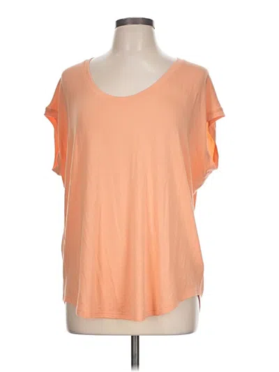 Pre-owned Athleta Short Sleeve T-shirt In Orange