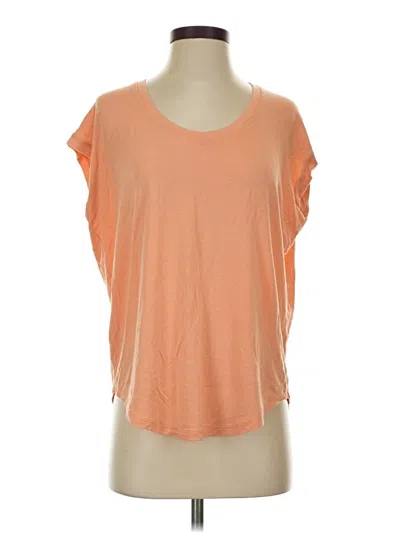 Pre-owned Athleta Short Sleeve T-shirt In Orange
