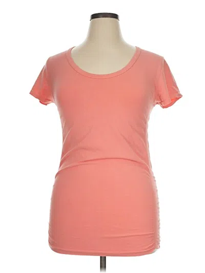 Pre-owned Athleta Short Sleeve T-shirt In Orange