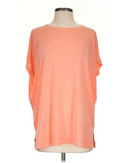 Pre-owned Athleta Short Sleeve T-shirt In Orange