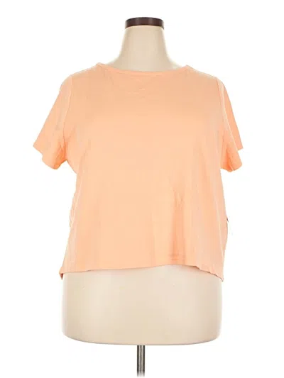 Pre-owned Athleta Short Sleeve T-shirt In Orange
