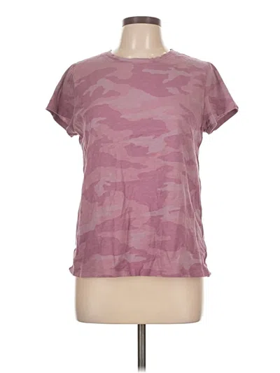 Pre-owned Athleta Short Sleeve T-shirt In Pink