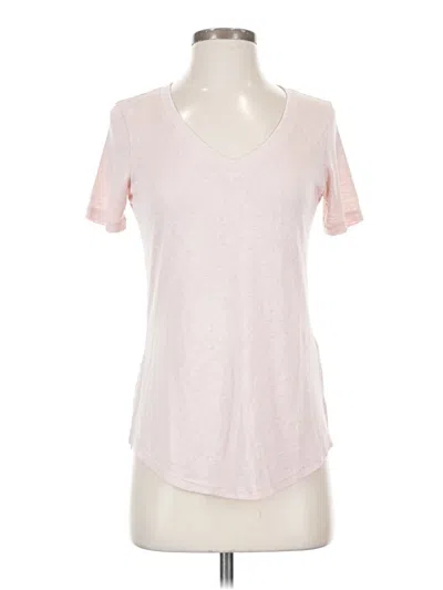 Pre-owned Athleta Short Sleeve T-shirt In Pink