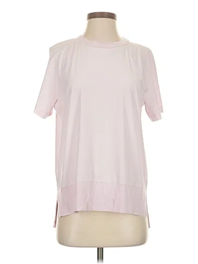 Pre-owned Athleta Short Sleeve T-shirt In Pink