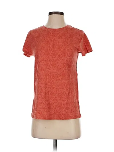 Pre-owned Athleta Short Sleeve T-shirt In Red