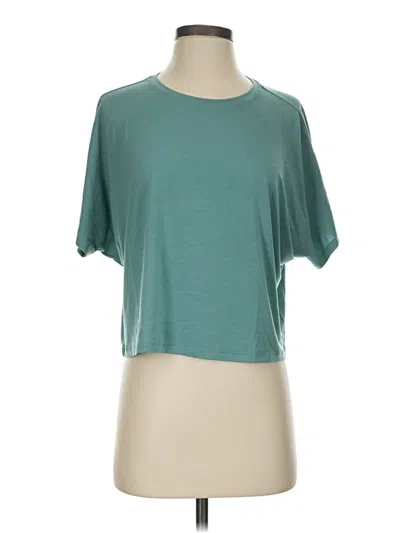 Pre-owned Athleta Short Sleeve T-shirt In Teal