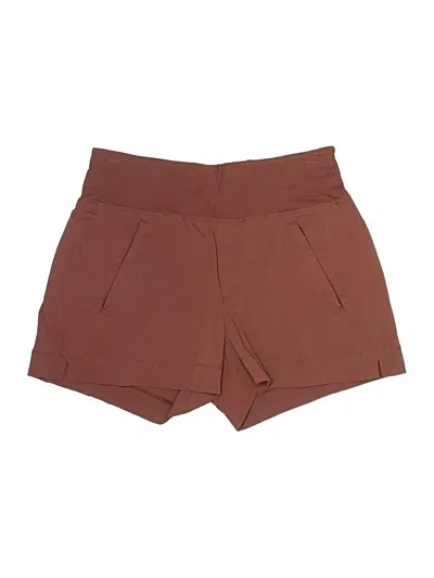 Pre-owned Athleta Shorts In Brown