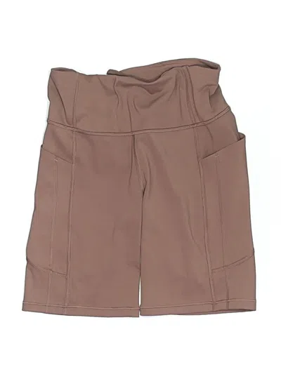 Pre-owned Athleta Shorts In Brown