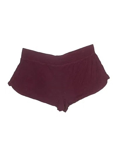 Pre-owned Athleta Shorts In Burgundy
