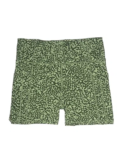 Pre-owned Athleta Shorts In Green