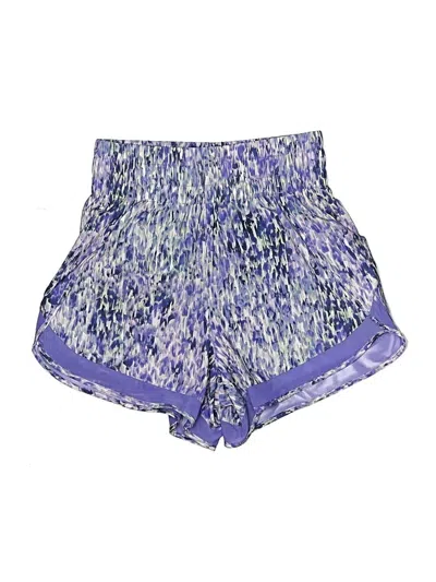 Pre-owned Athleta Shorts In Purple