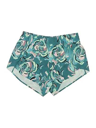 Pre-owned Athleta Shorts In Teal