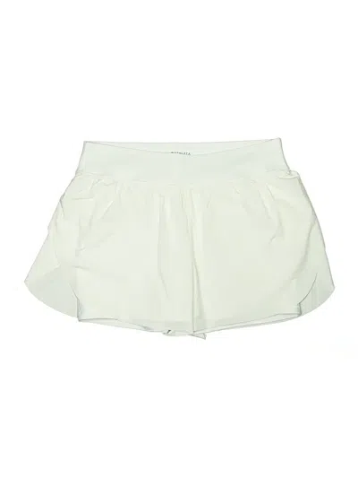 Pre-owned Athleta Shorts In White