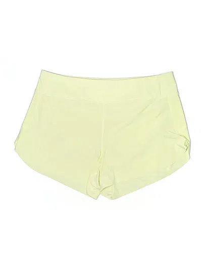 Pre-owned Athleta Shorts In Yellow