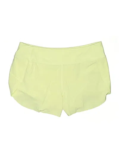 Pre-owned Athleta Shorts In Yellow