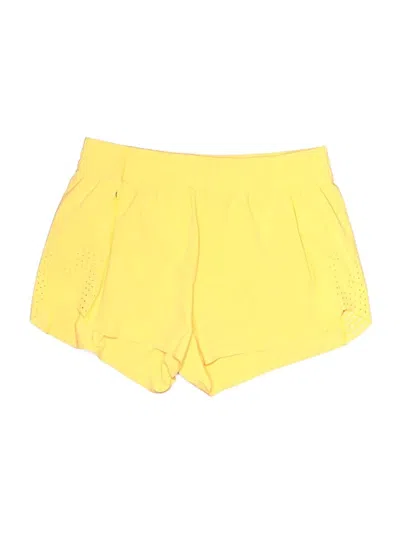 Pre-owned Athleta Shorts In Yellow