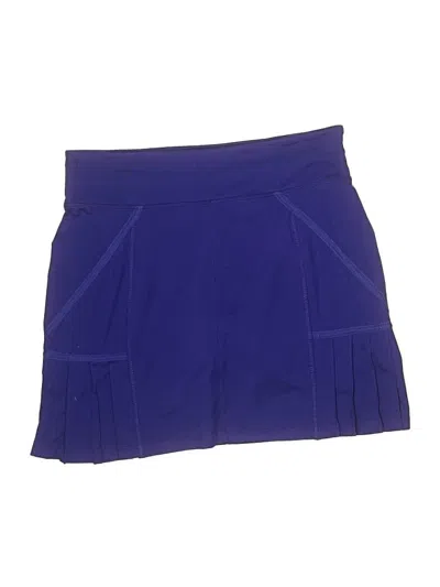 Pre-owned Athleta Skort In Blue