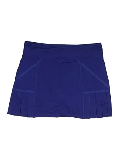 Pre-owned Athleta Skort In Blue