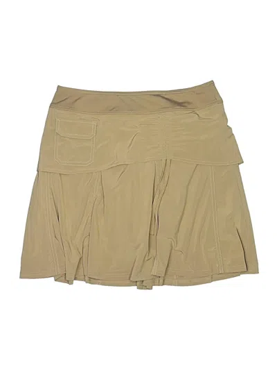 Pre-owned Athleta Skort In Brown