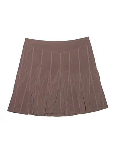 Pre-owned Athleta Skort In Brown
