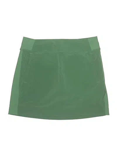 Pre-owned Athleta Skort In Green