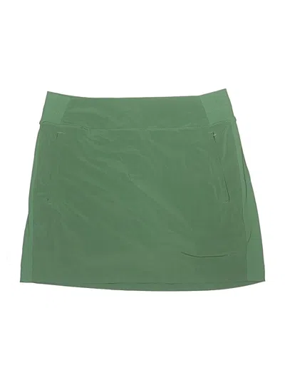 Pre-owned Athleta Skort In Green