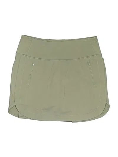Pre-owned Athleta Skort In Green