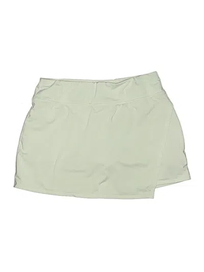 Pre-owned Athleta Skort In Green