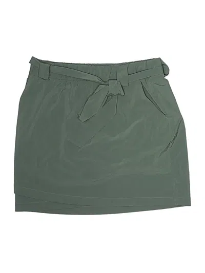 Pre-owned Athleta Skort In Green