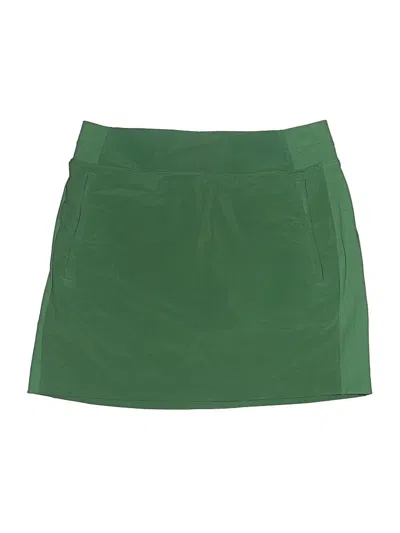 Pre-owned Athleta Skort In Green