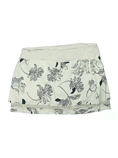 Pre-owned Athleta Skort In Ivory