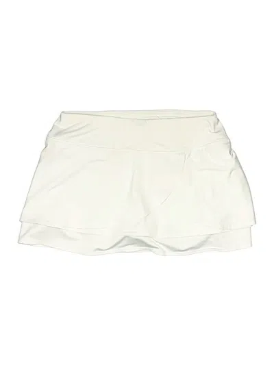 Pre-owned Athleta Skort In Ivory